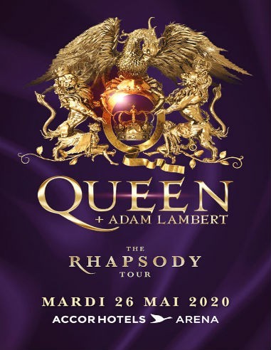 Tickets Queen Adam Lambert In Paris